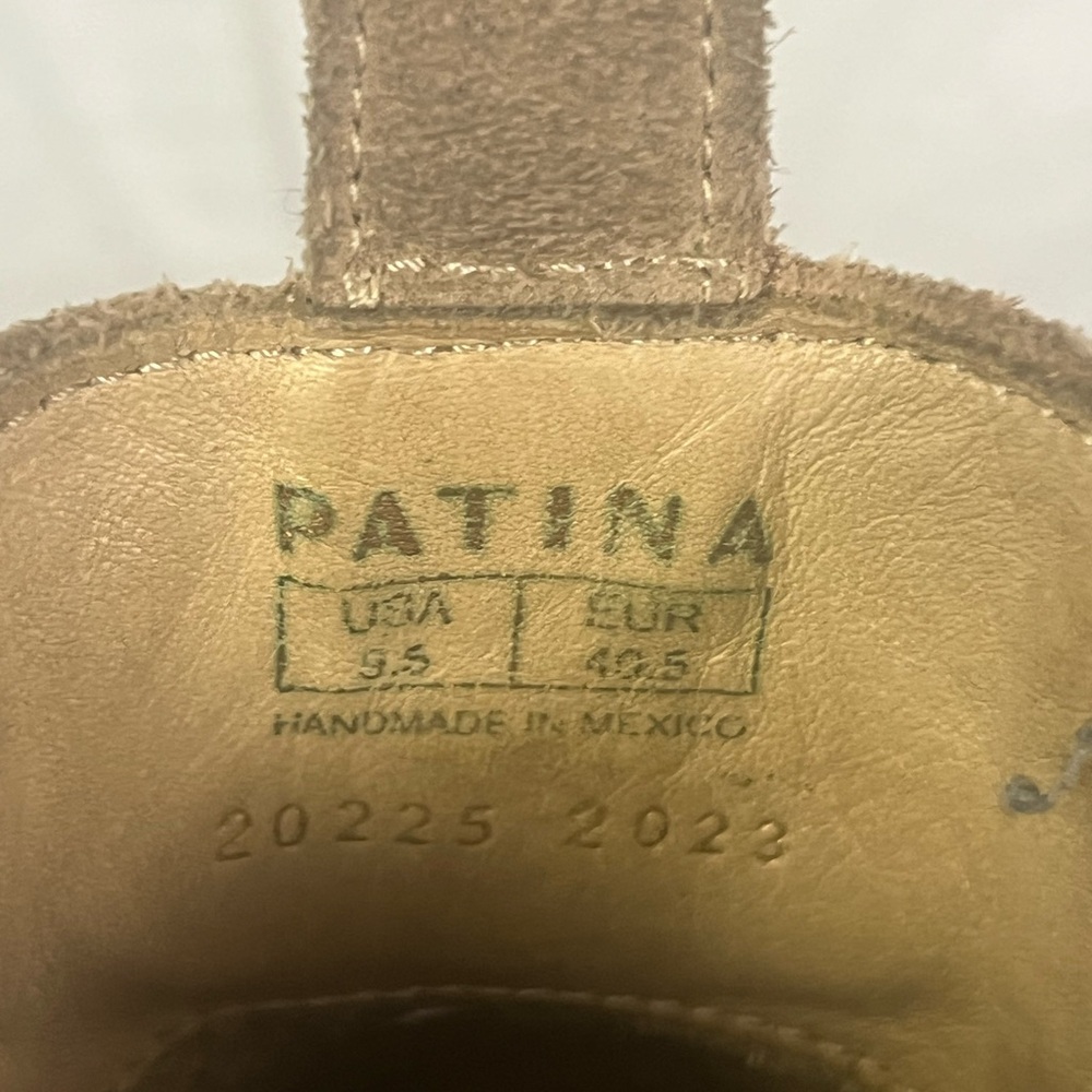 Tan Suede Ankle Boots - Picture 6 of 8